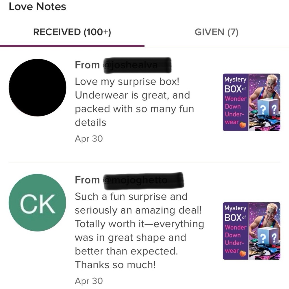 🍑UNDERWEAR MYSTERY BOX NWT!🍆📦✨ - Picture 7 of 11